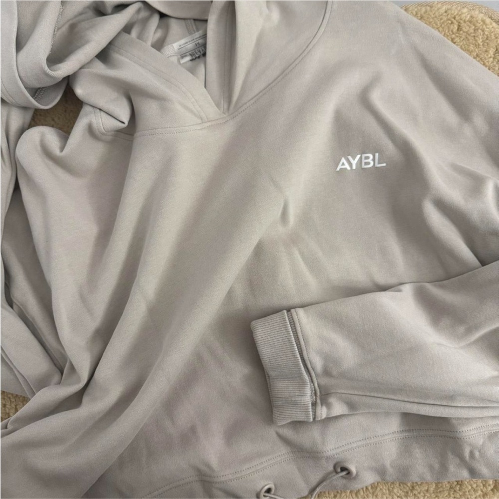 Sand Cropped ABYL Hoodie